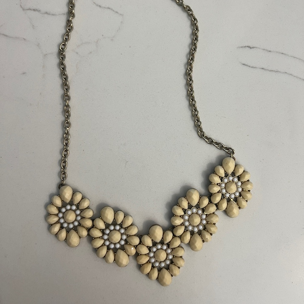 Floral Beaded Necklace